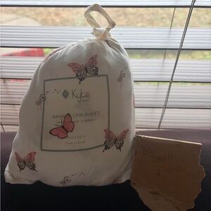 Kyte Baby Butterfly Crib Sheet